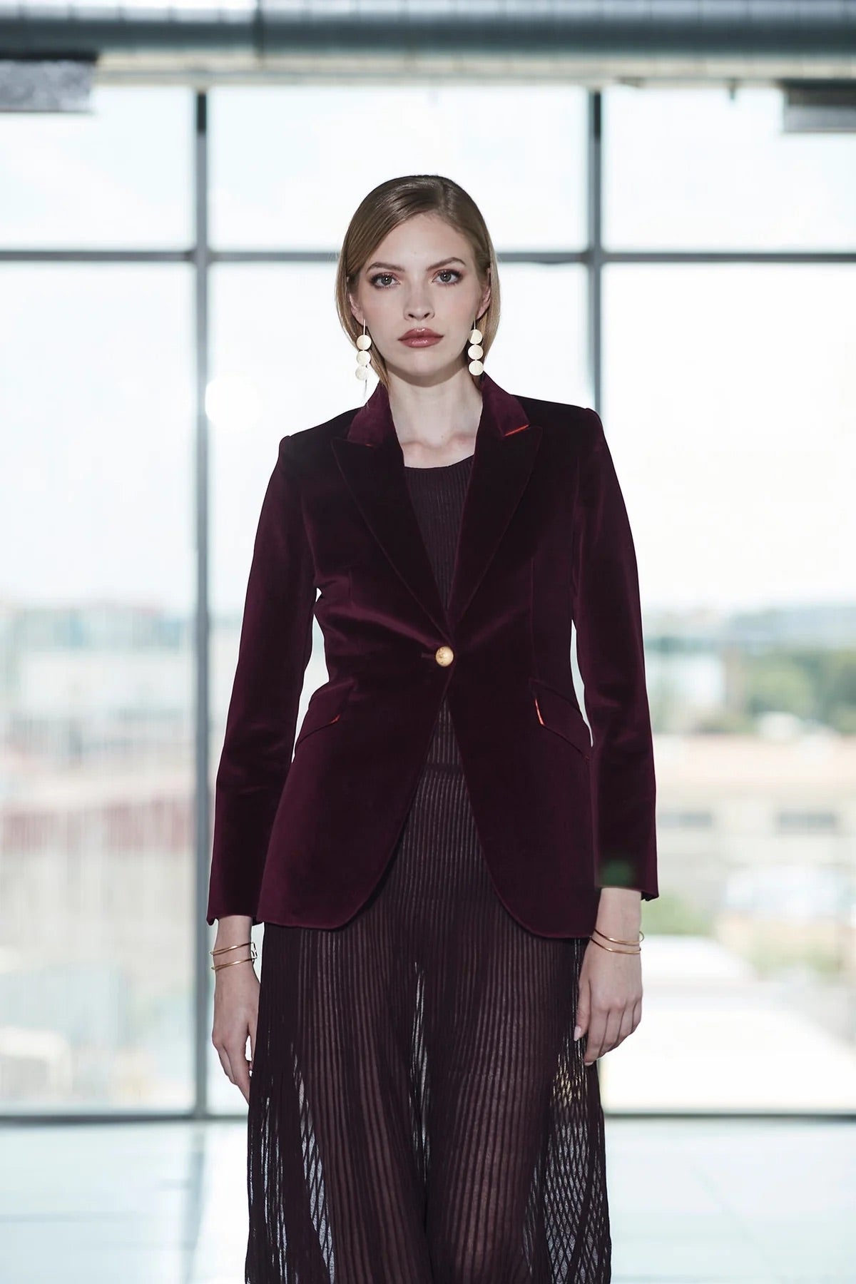 Blazer MERLOT PARIS VELVET “THE EXTREME COLLECTION”