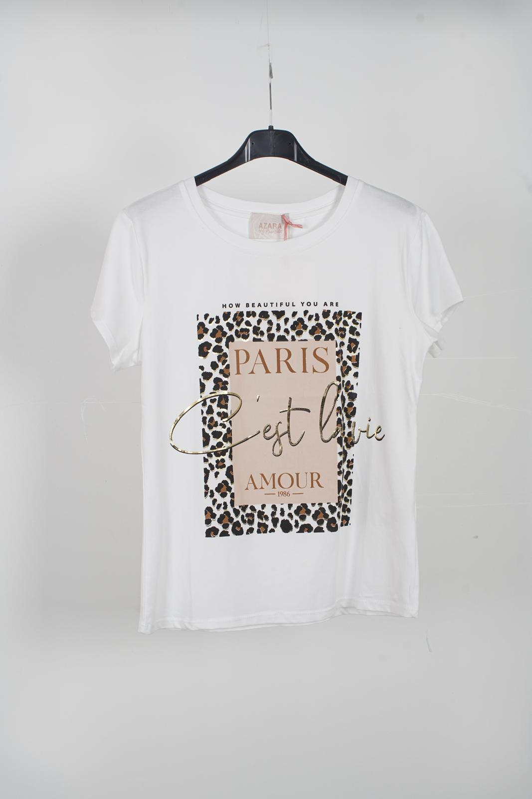 Camiseta algodón  “PARIS” DONDOLA