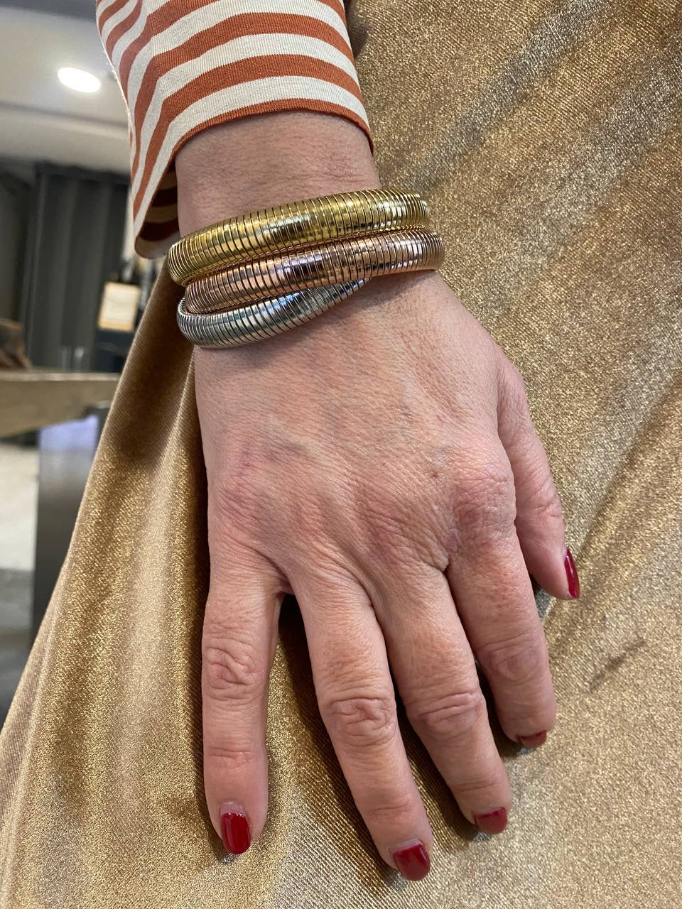 Pulsera triple acero DONDOLA