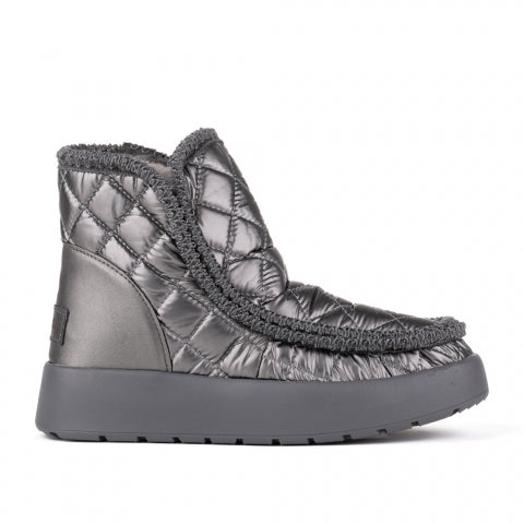 Botín acolchado color plomo “Yumas”