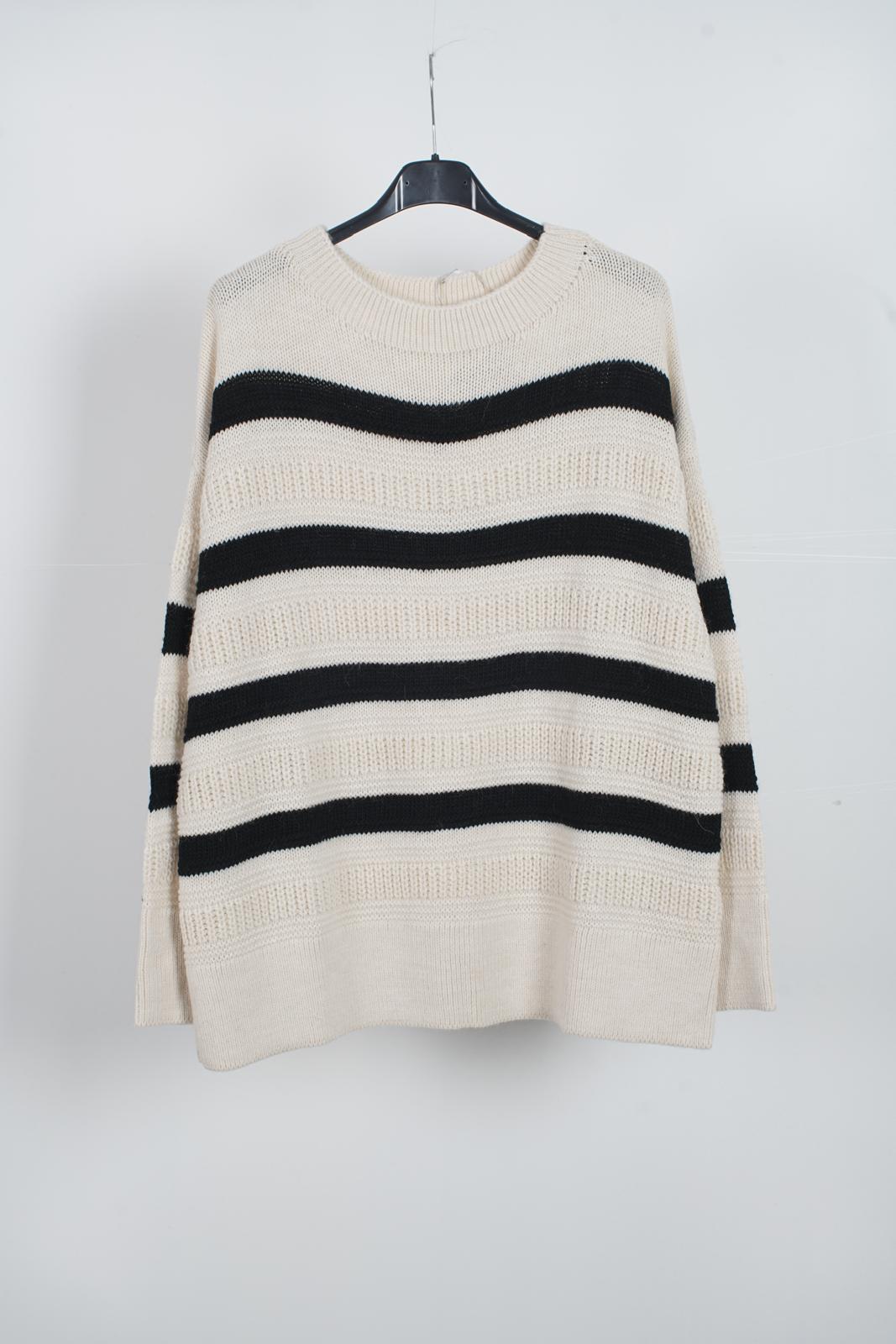 Jersey rayas ancho corte recto DONDOLA