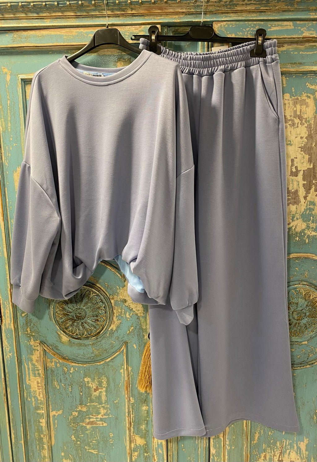 Sudadera corta globo tejido suave DONDOLA