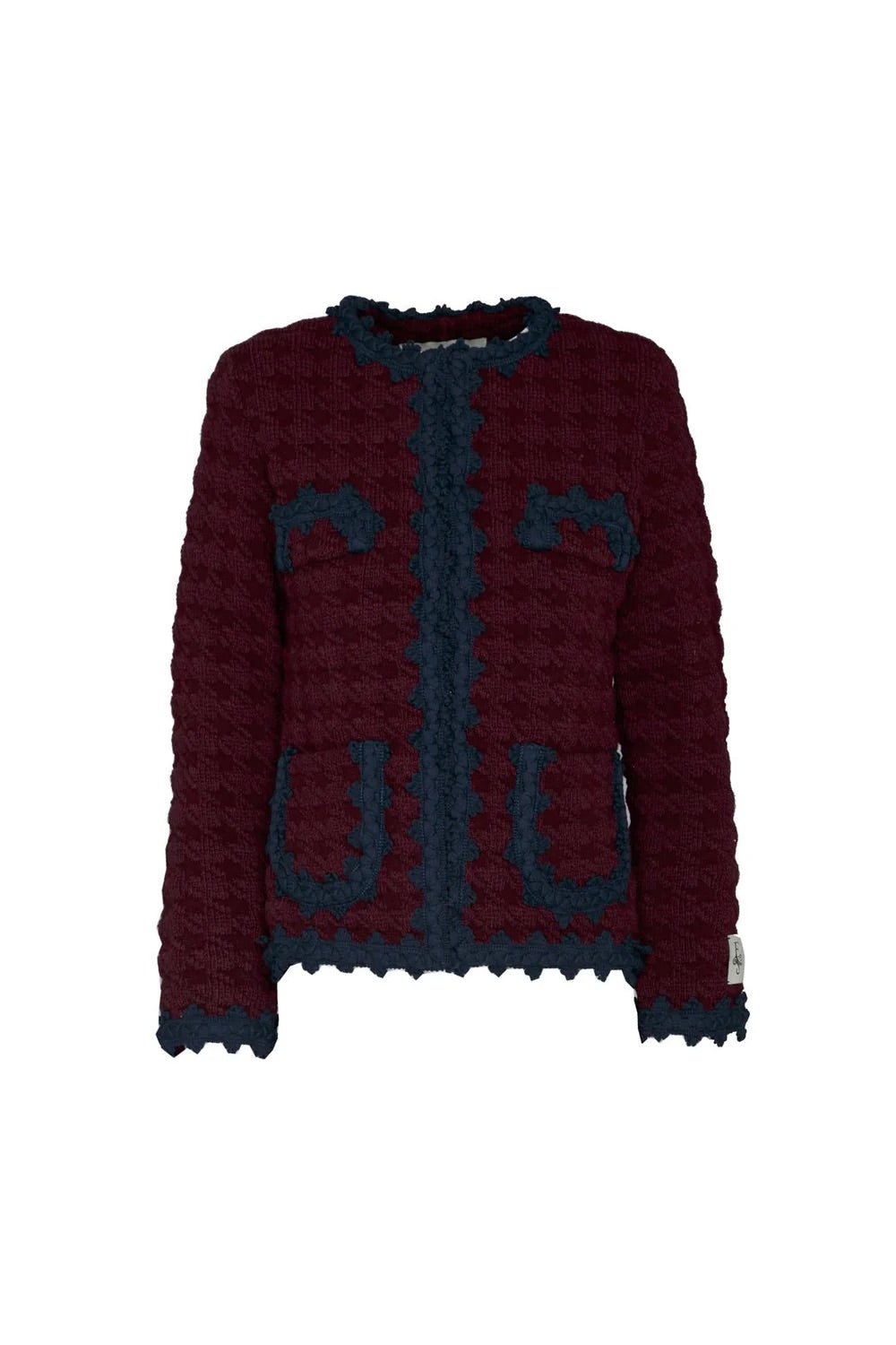 Chaqueta corta granate VIOLETTE “THE EXTREME COLLECTION”