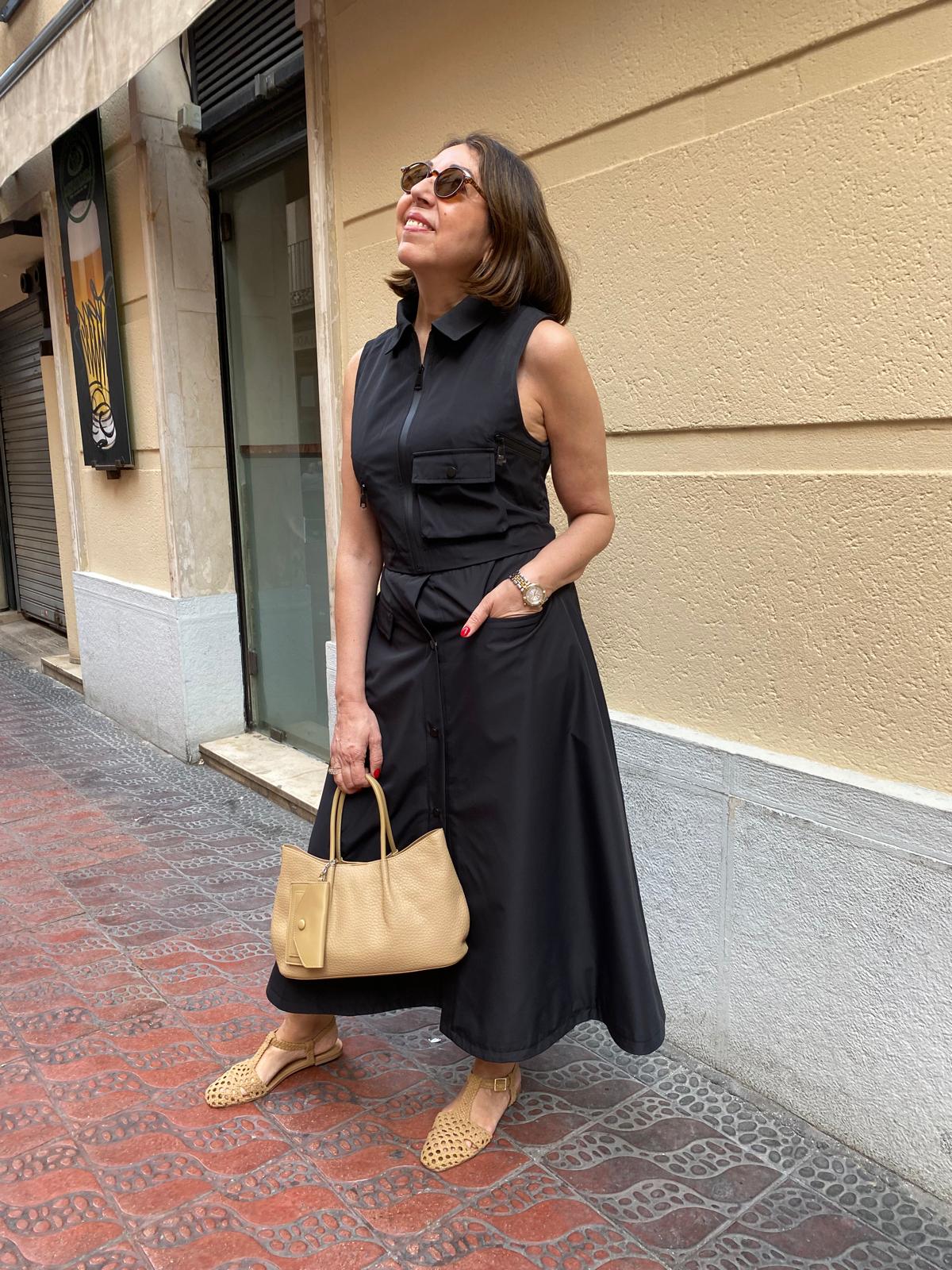 Vestido tejido técnico desmontable DONDOLA