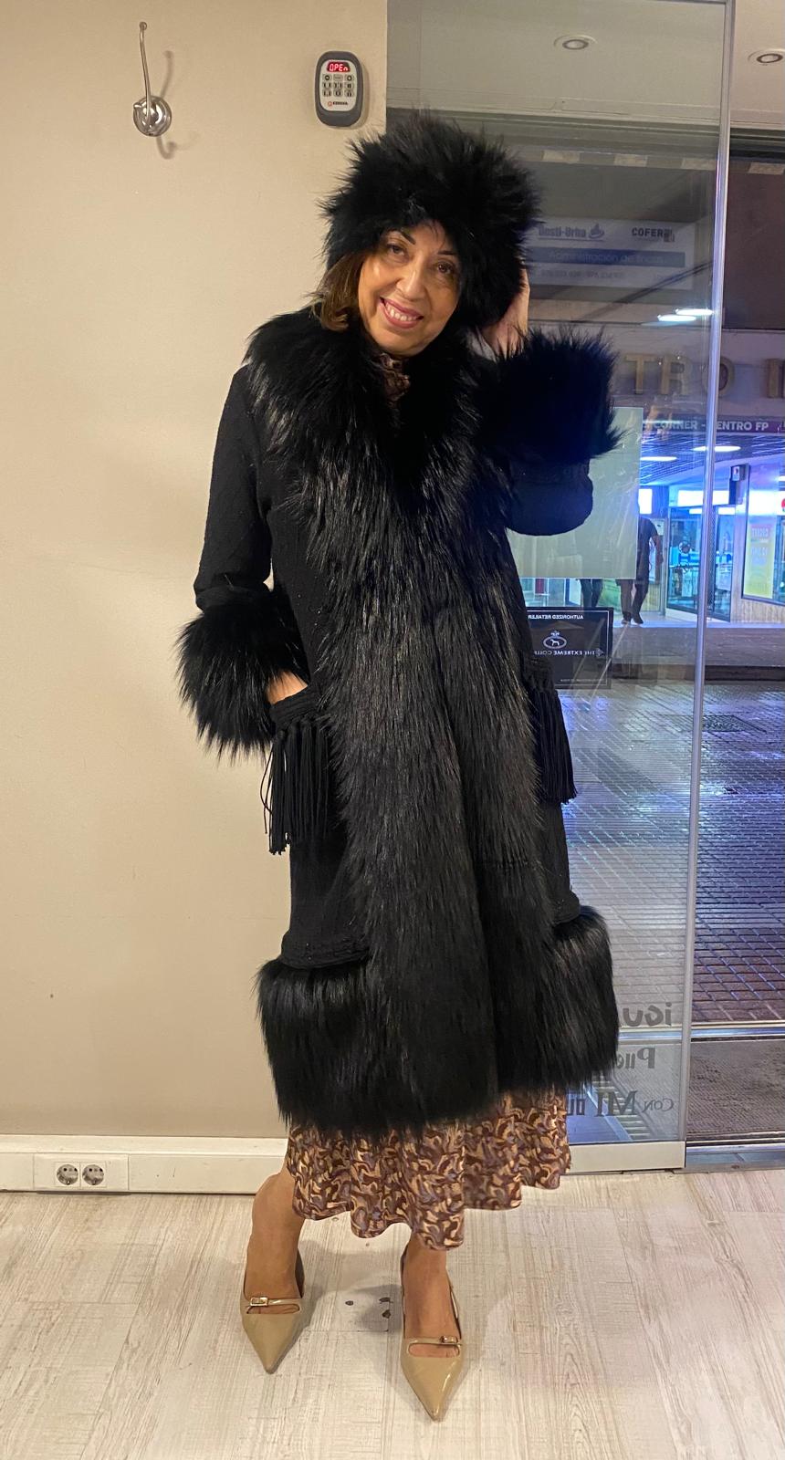 Cuello pelo natural zorro DONDOLA