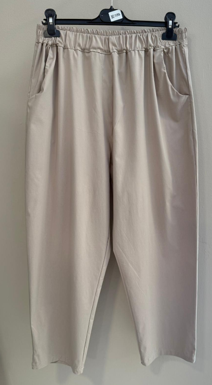 Pantalón Gabardina Beige