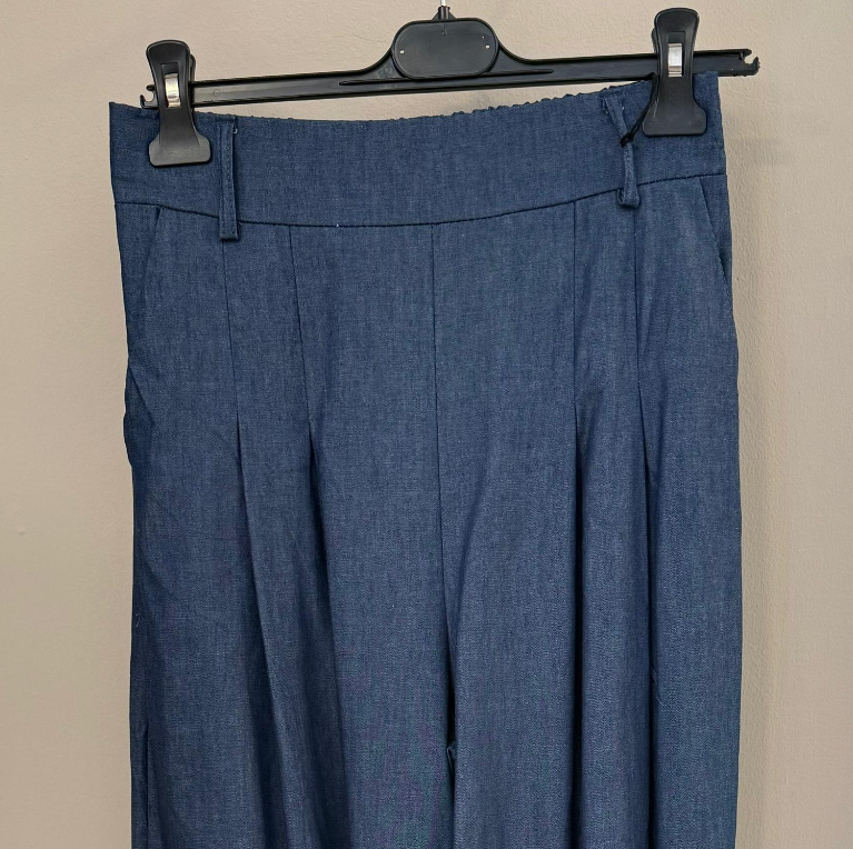 Pantalón Palazzo Cintura Elástica