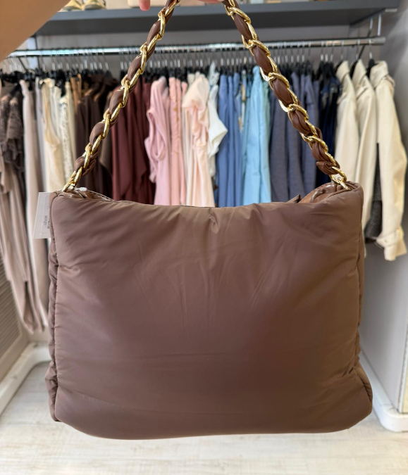 Bolso Trenzado Nylon Grande