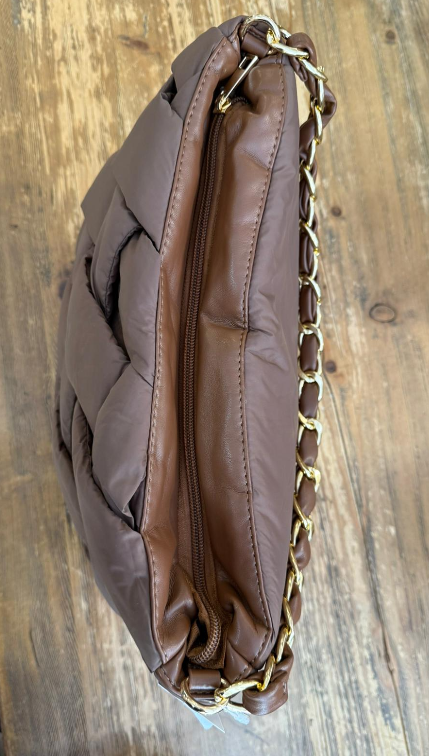 Bolso Trenzado Nylon Grande