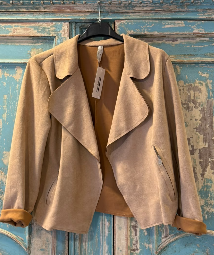 Chaqueta De Antelina