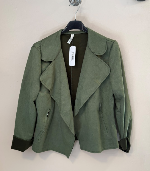 Chaqueta De Antelina