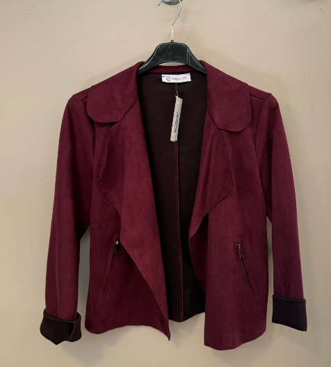 Chaqueta De Antelina