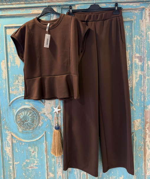 Sudadera Corte Peplum