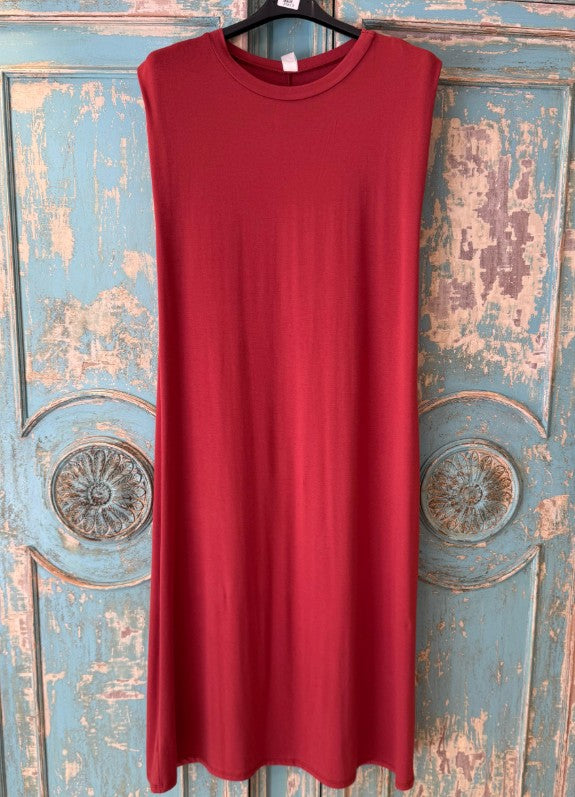 Vestido punto manga sisa