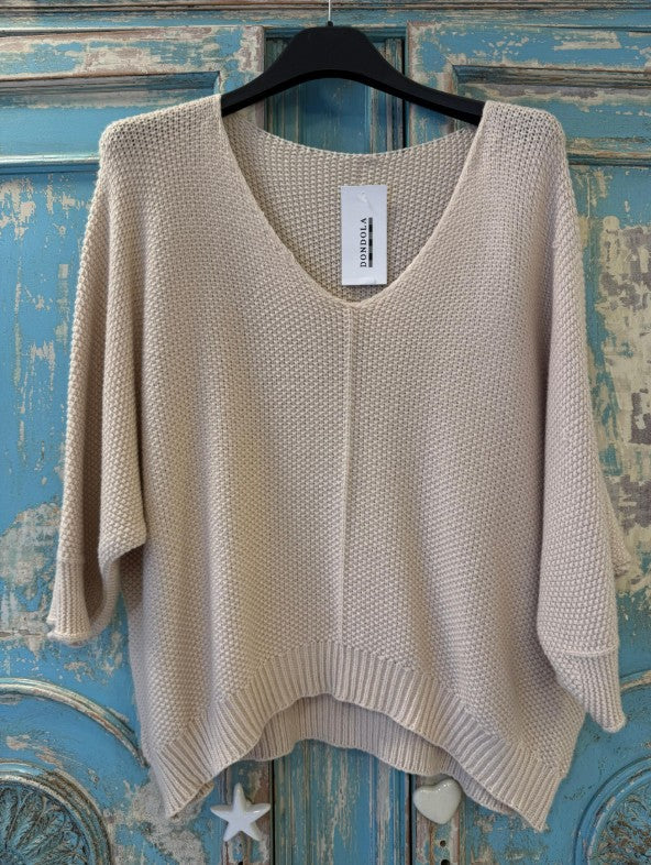 Jersey Punto Beige