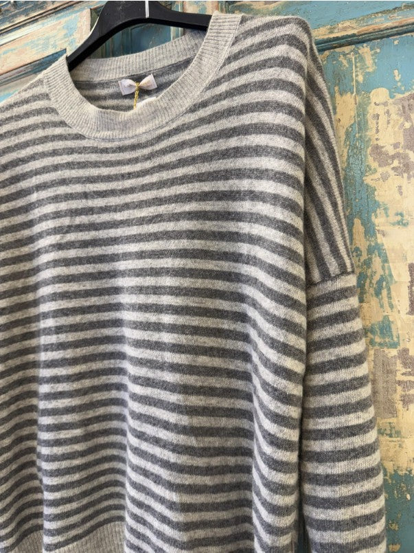 Jersey de rayas, Lana y Cashmere