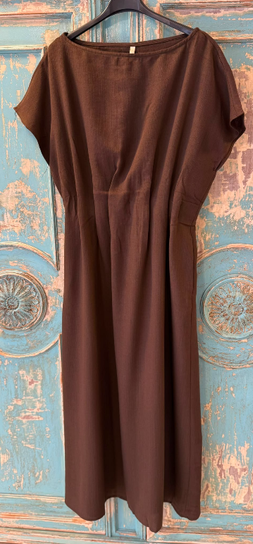 Vestido Pinzas Cintura Elástica