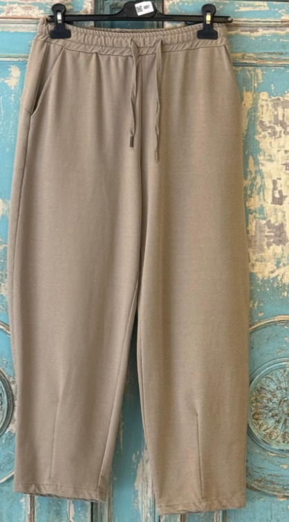 Pantalón Algodón Pinza En Bajo
