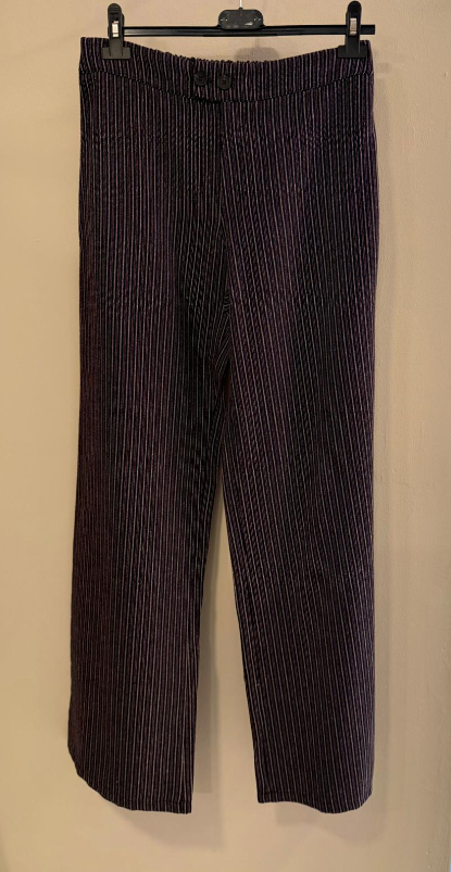 Pantalón Retro A Rayas