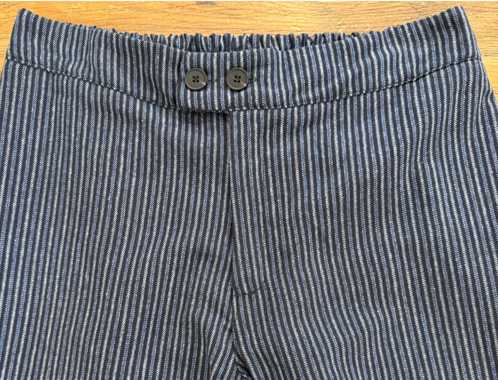 Pantalón Retro A Rayas