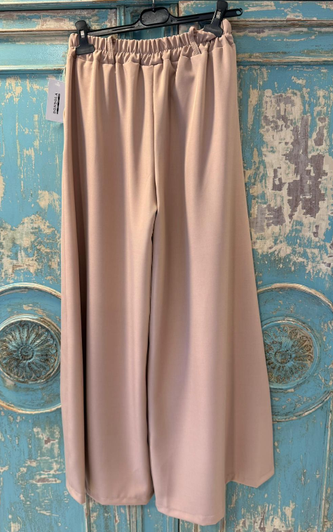 Pantalón Ancho Con Pinzas