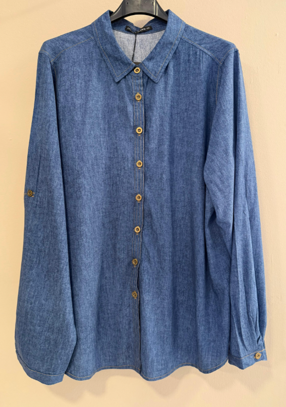 Sobrecamisa Denim