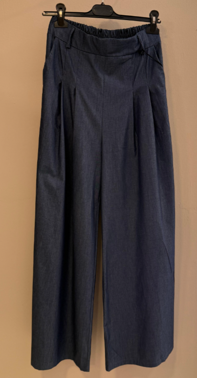 Pantalón Palazzo Cintura Elástica