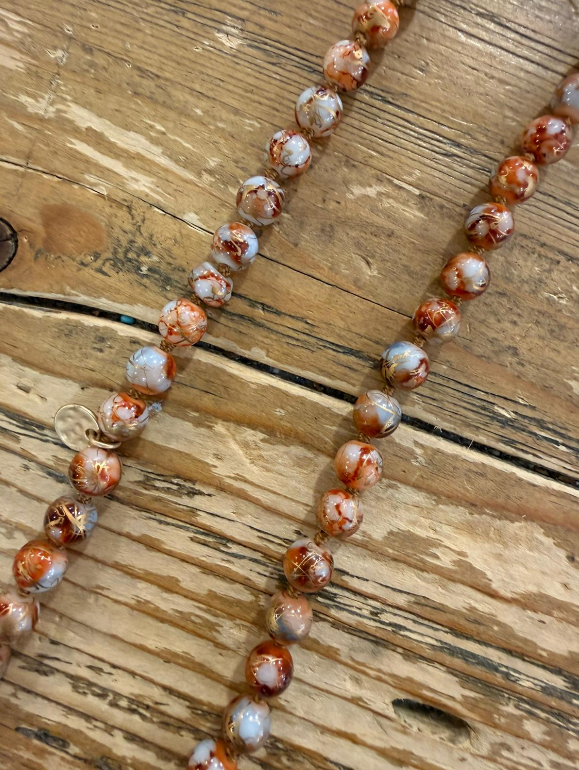 Collar Largo Oriental Bolitas