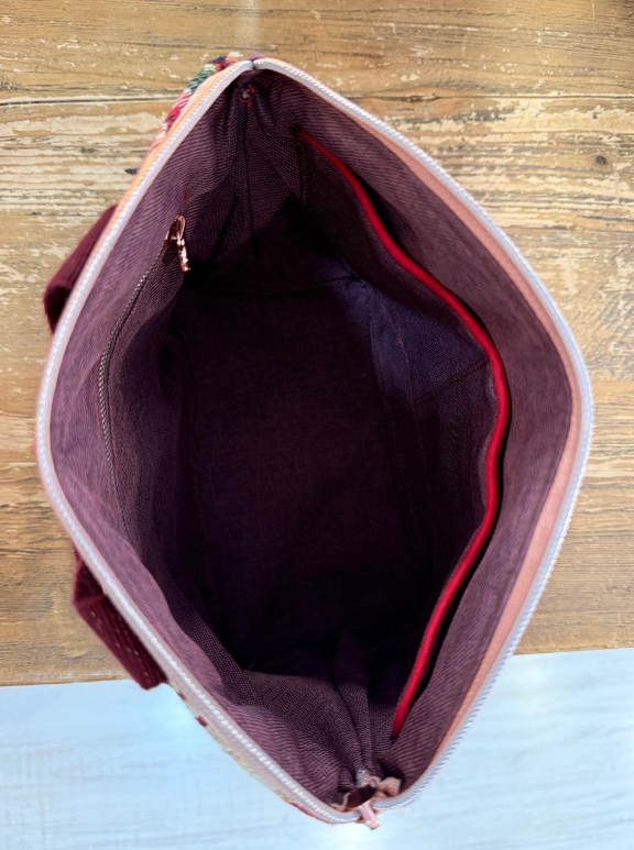 Bolso Tapicería Rosas