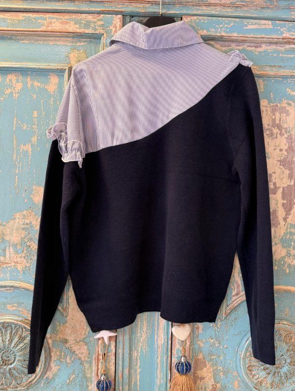 Jersey camisero con volante
