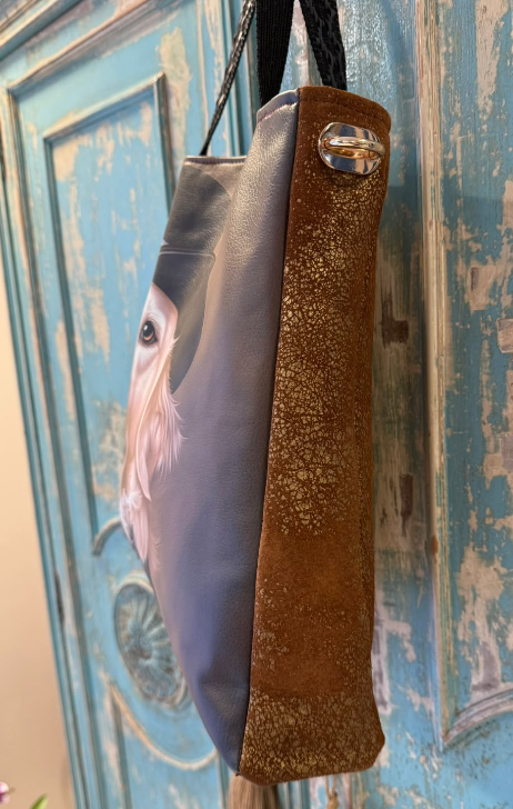 Bolso De Perro Golden De Piel