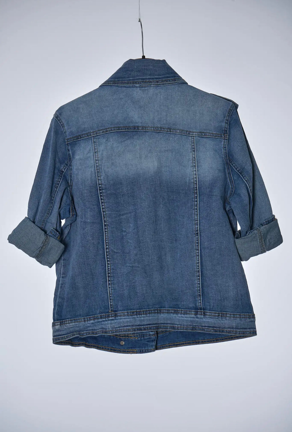 Biker Vaquera Mujer - Cazadora Denim Oversize | Dondola
