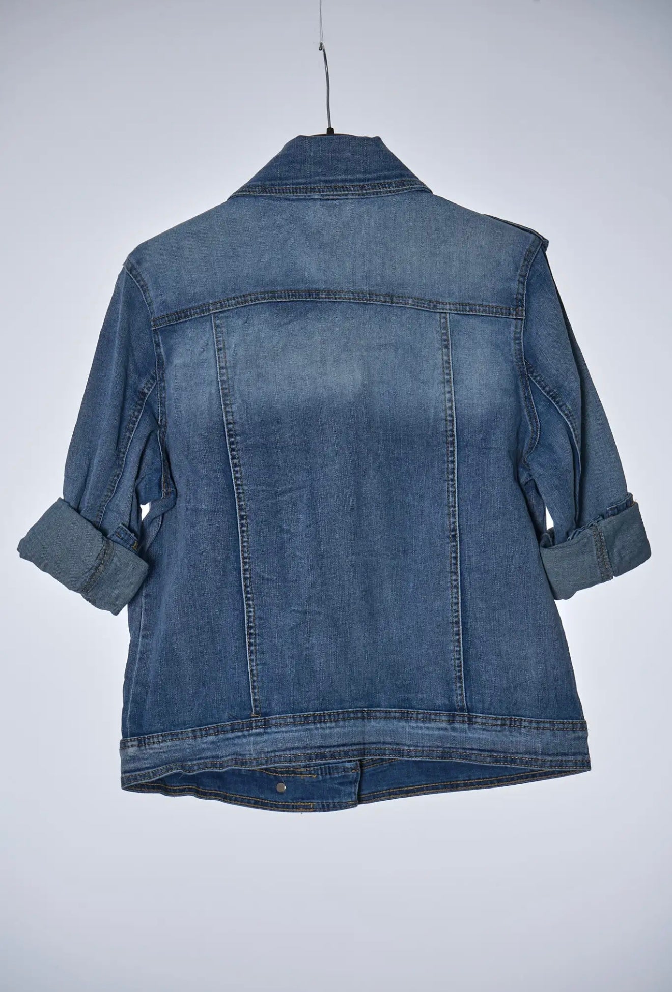 Biker Vaquera Mujer - Cazadora Denim Oversize | Dondola