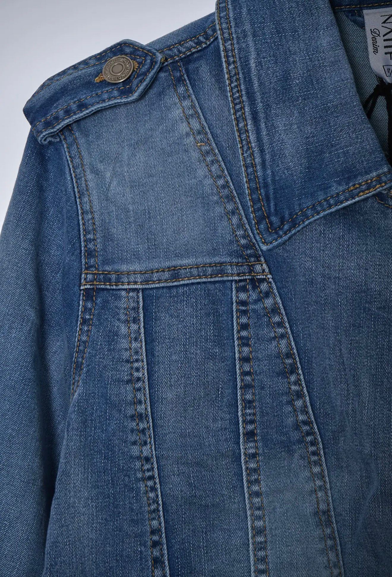 Biker Vaquera Mujer - Cazadora Denim Oversize | Dondola