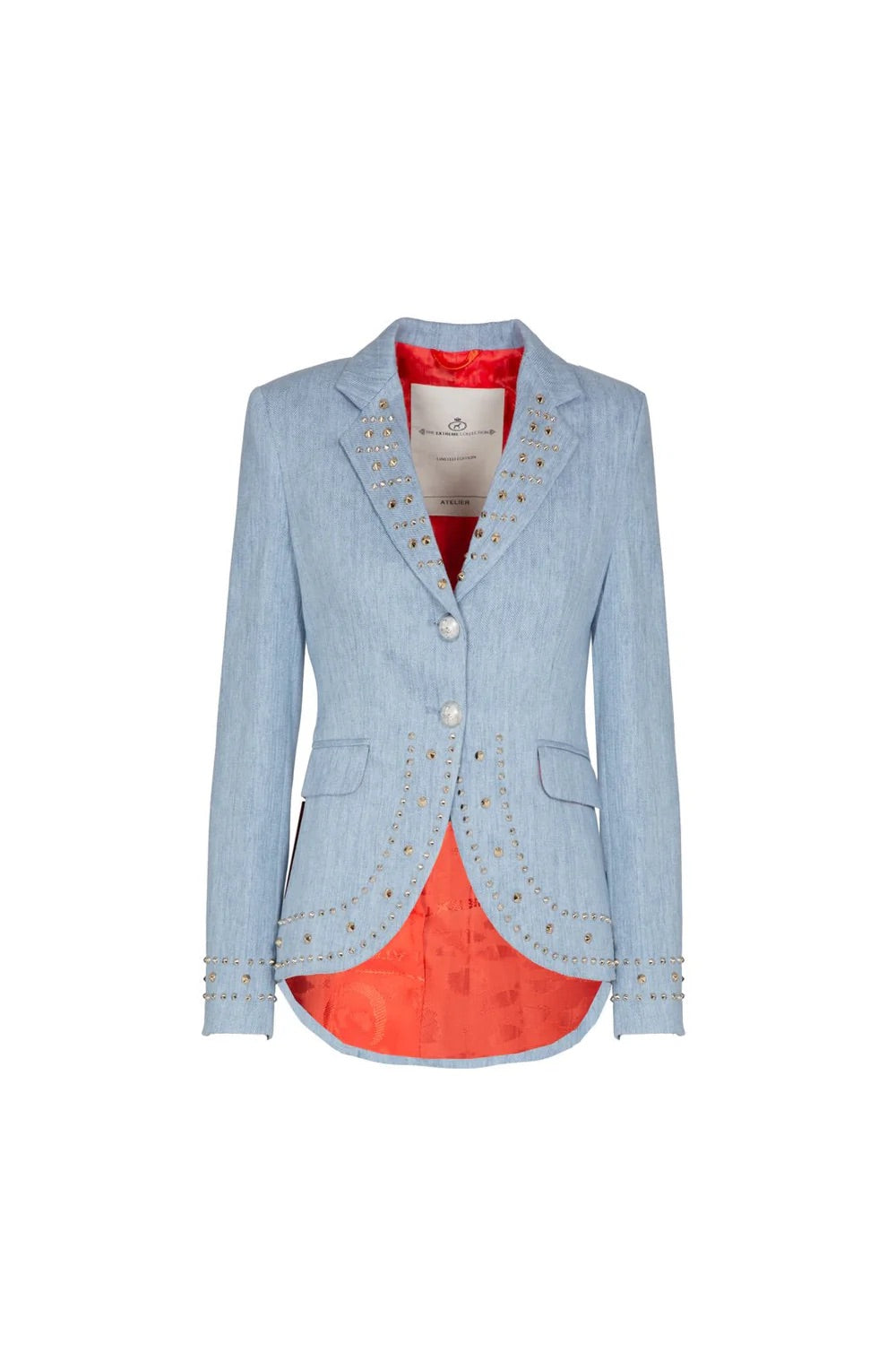 BLAZER TACHAS DENIM “CHIARA” “THE EXTREME COLLECTION”