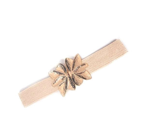 Cinturón flor dorada DONDOLA