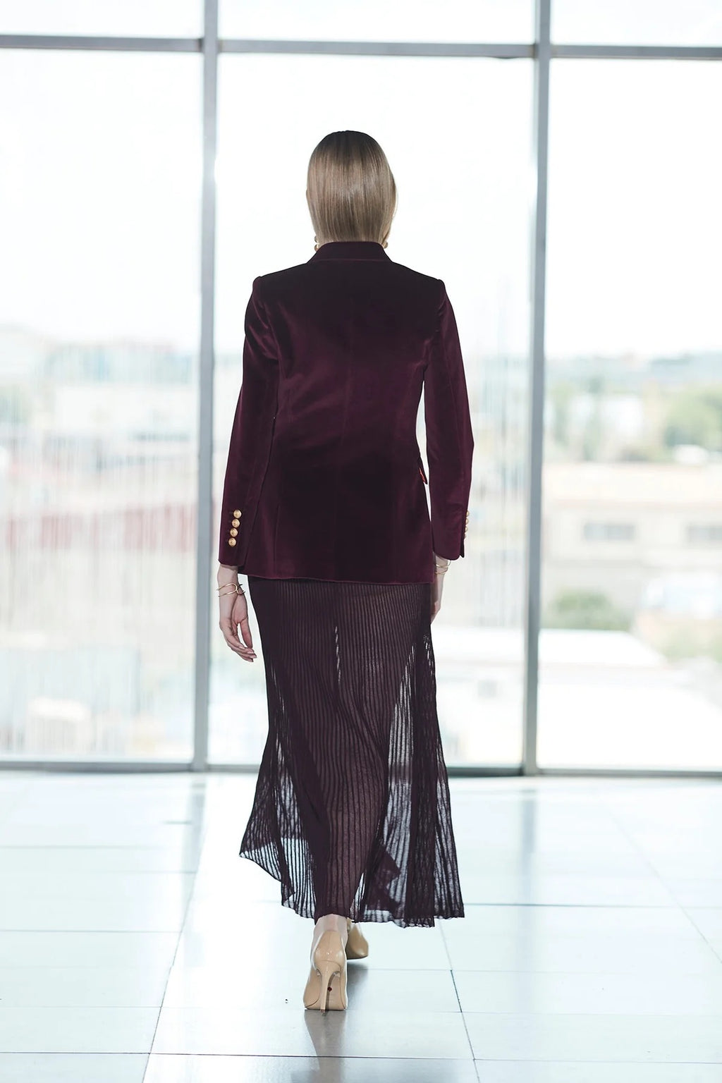 Blazer MERLOT PARIS VELVET “THE EXTREME COLLECTION”