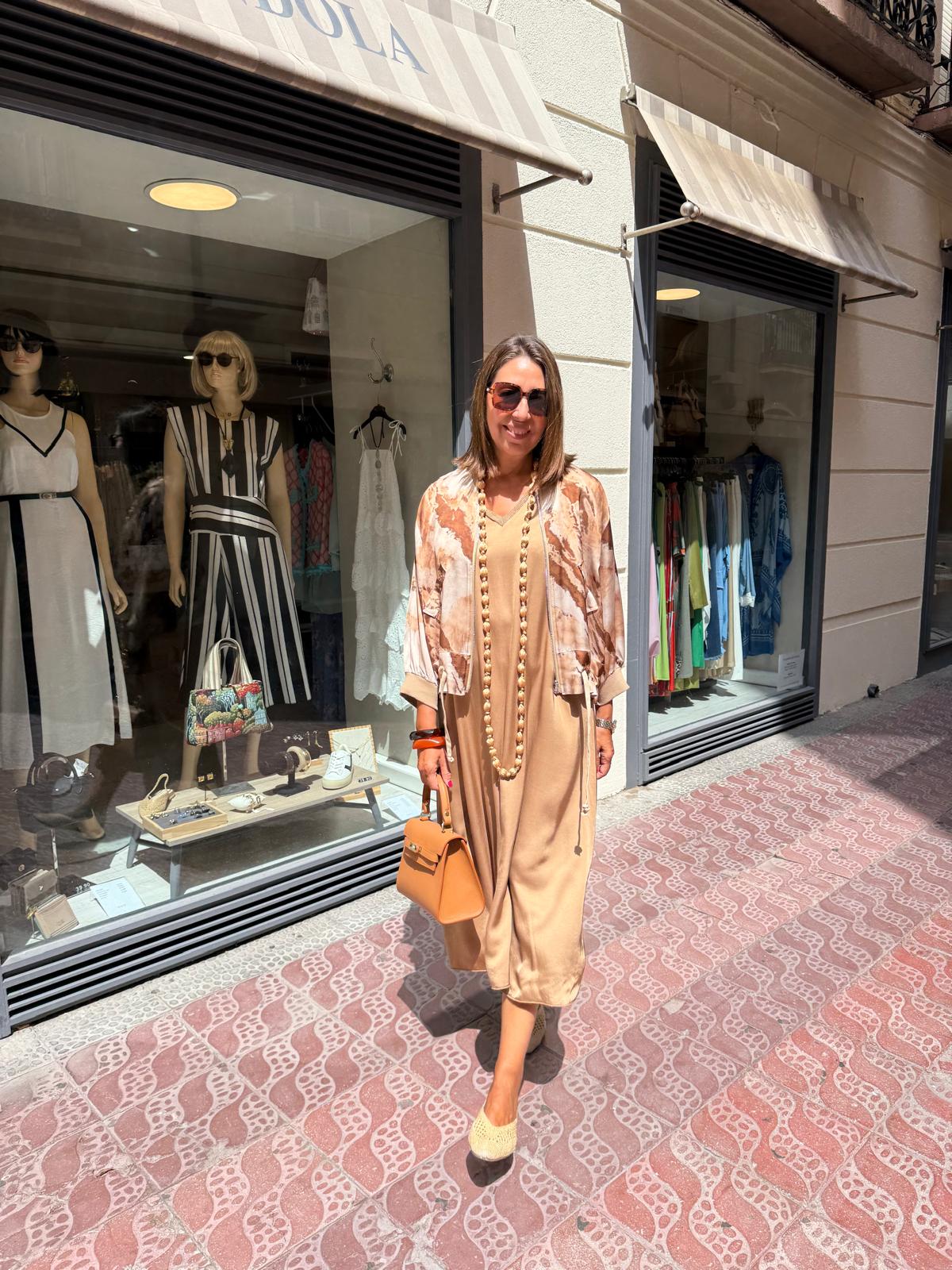 Bomber satinada tie-dye DONDOLA