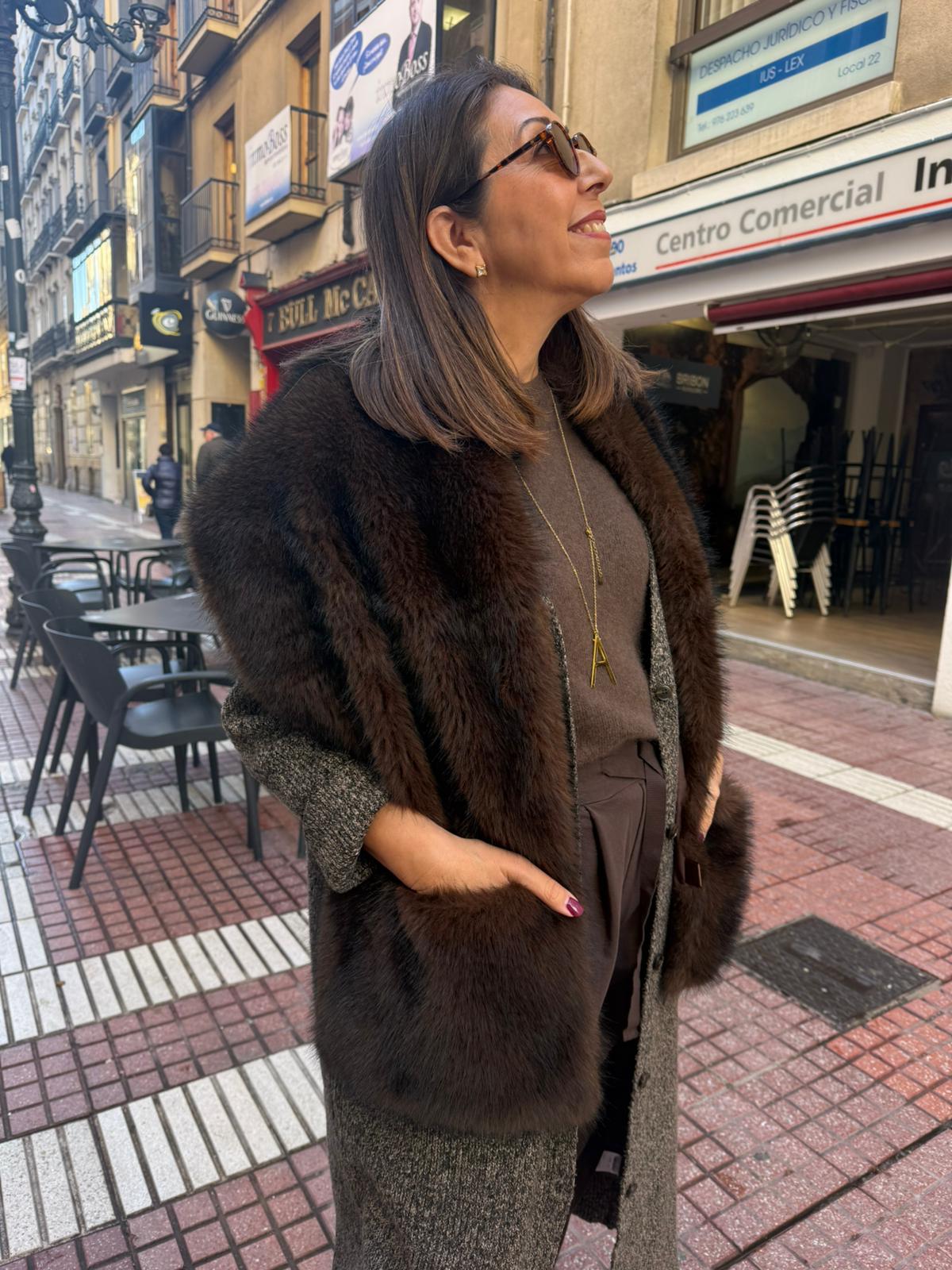 Gafas de Sol Oversize Marrones - Protección UV400 y Estilo Retro