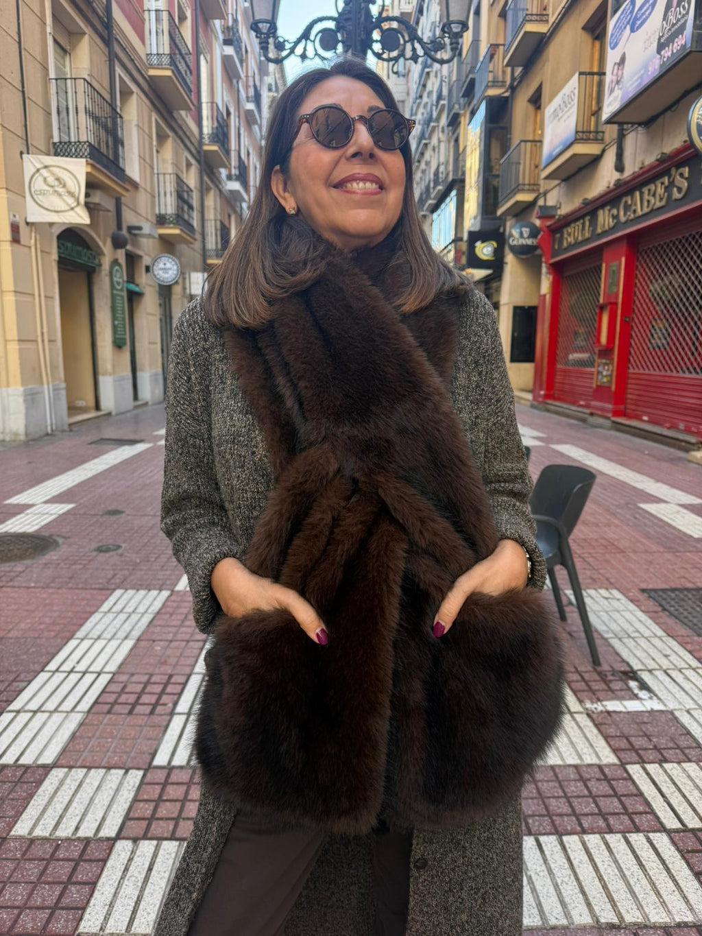 Gafas de Sol Oversize Marrones - Protección UV400 y Estilo Retro