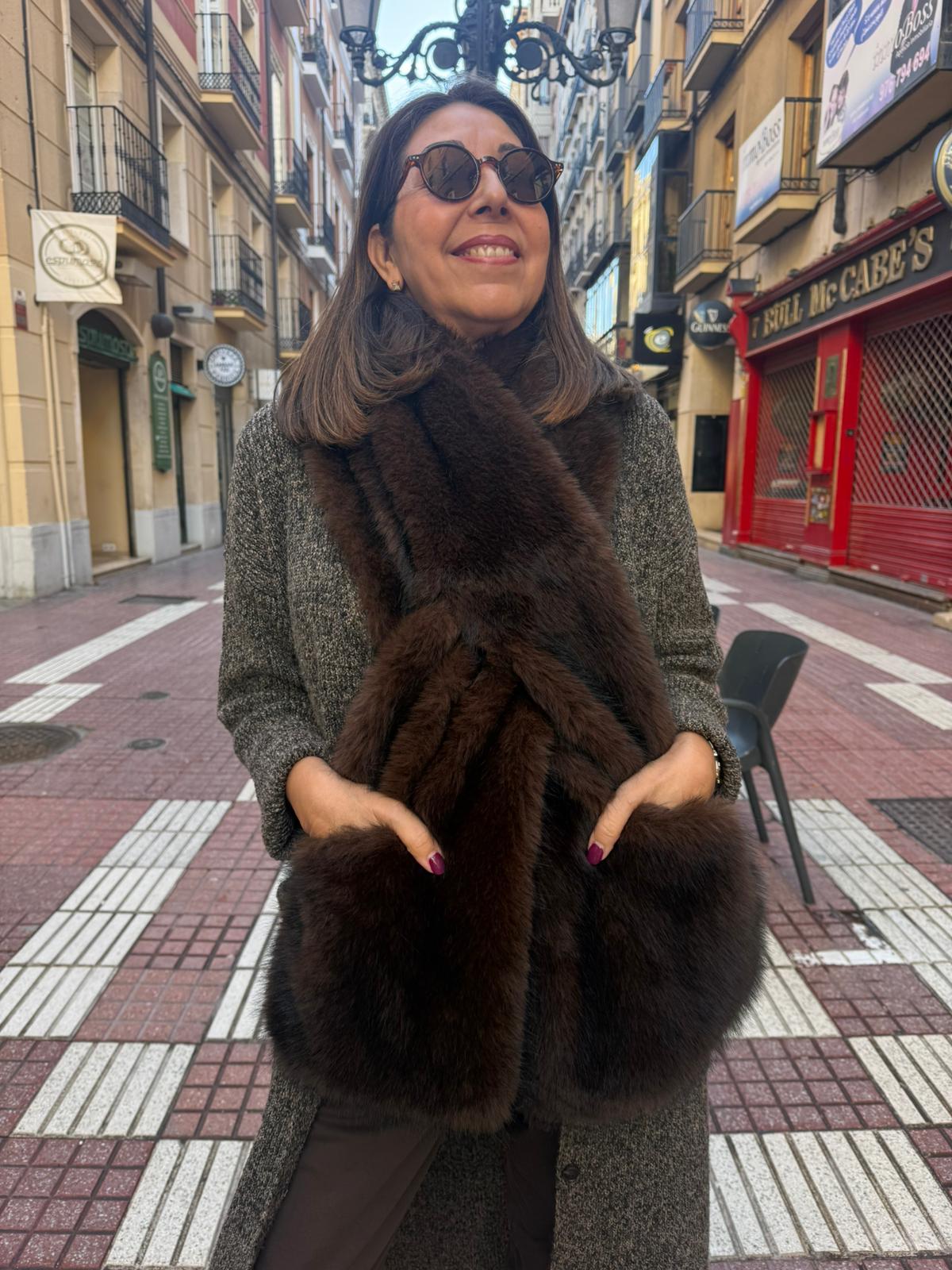 Gafas de Sol Oversize Marrones - Protección UV400 y Estilo Retro