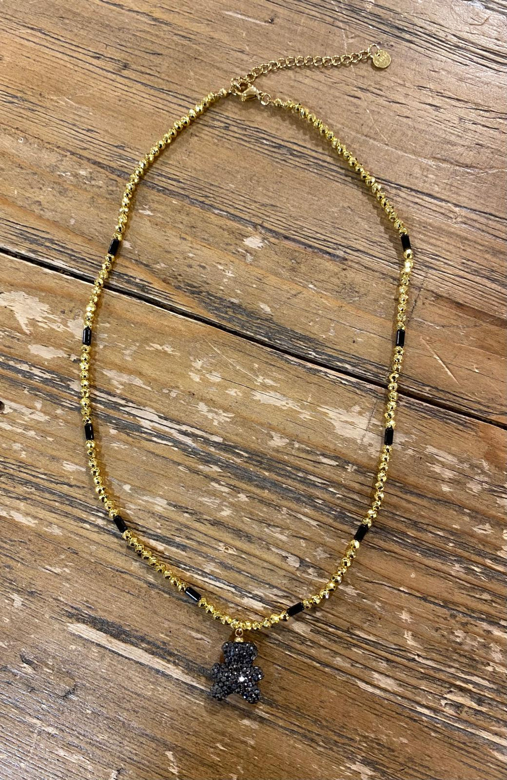 Collar abalorios osito DONDOLA