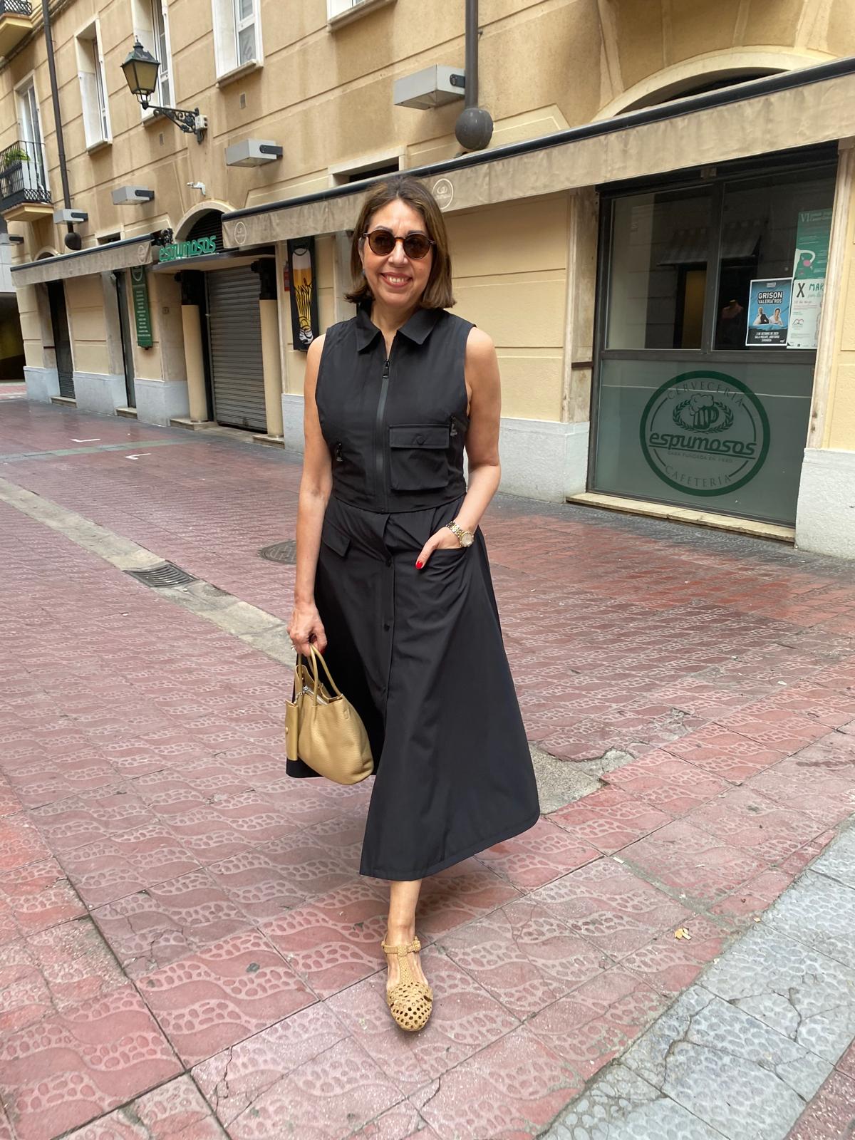 Vestido tejido técnico desmontable DONDOLA