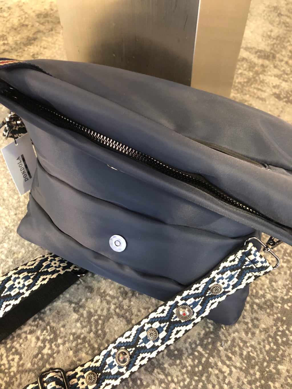 Bolso nylon solapa compartimentos DONDOLA