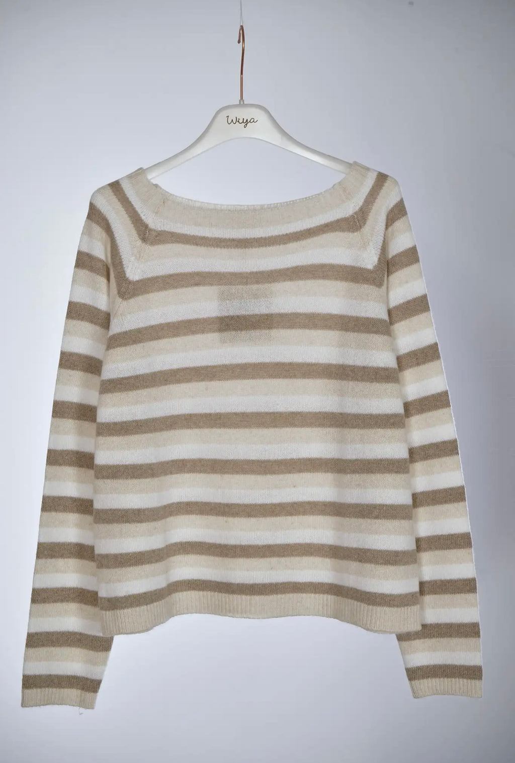 Jersey de punto - Rayas Mujer - Lana y Cashmere Premium | Dondola