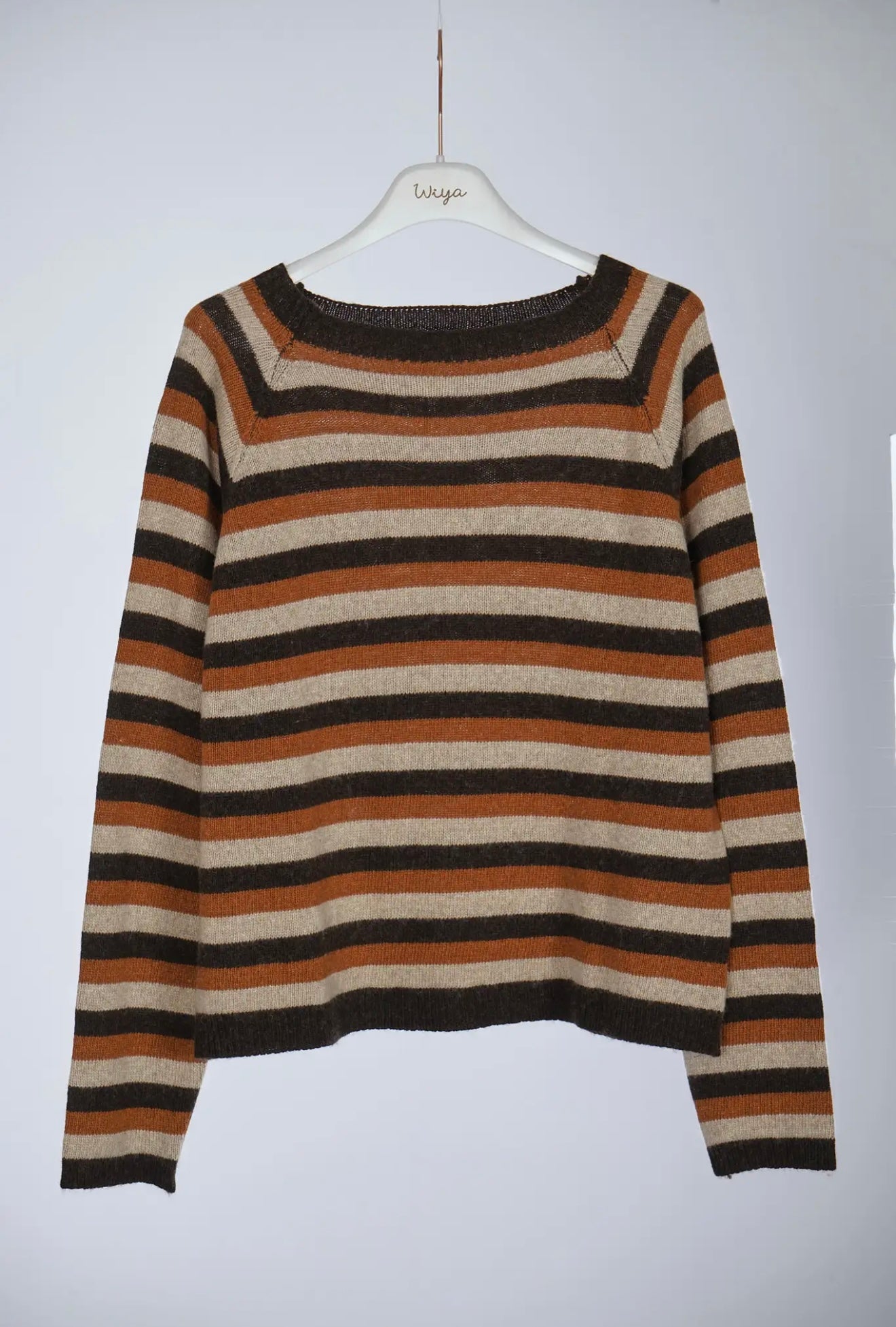 Jersey de punto - Rayas Mujer - Lana y Cashmere Premium | Dondola