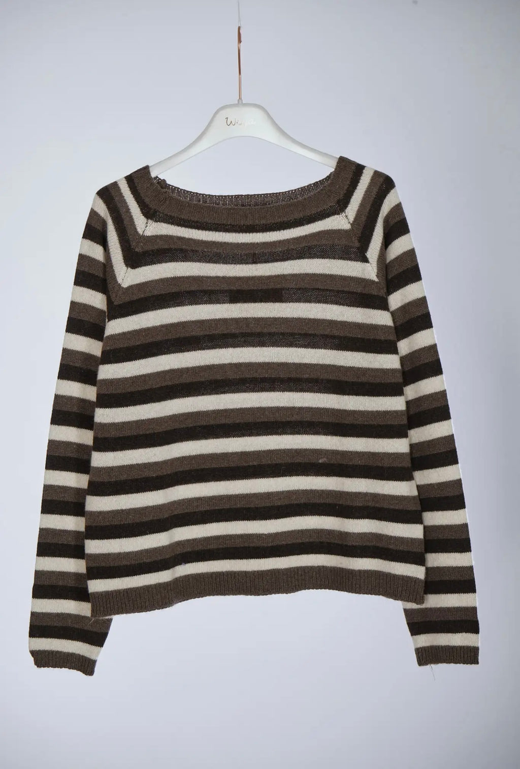 Jersey de punto - Rayas Mujer - Lana y Cashmere Premium | Dondola