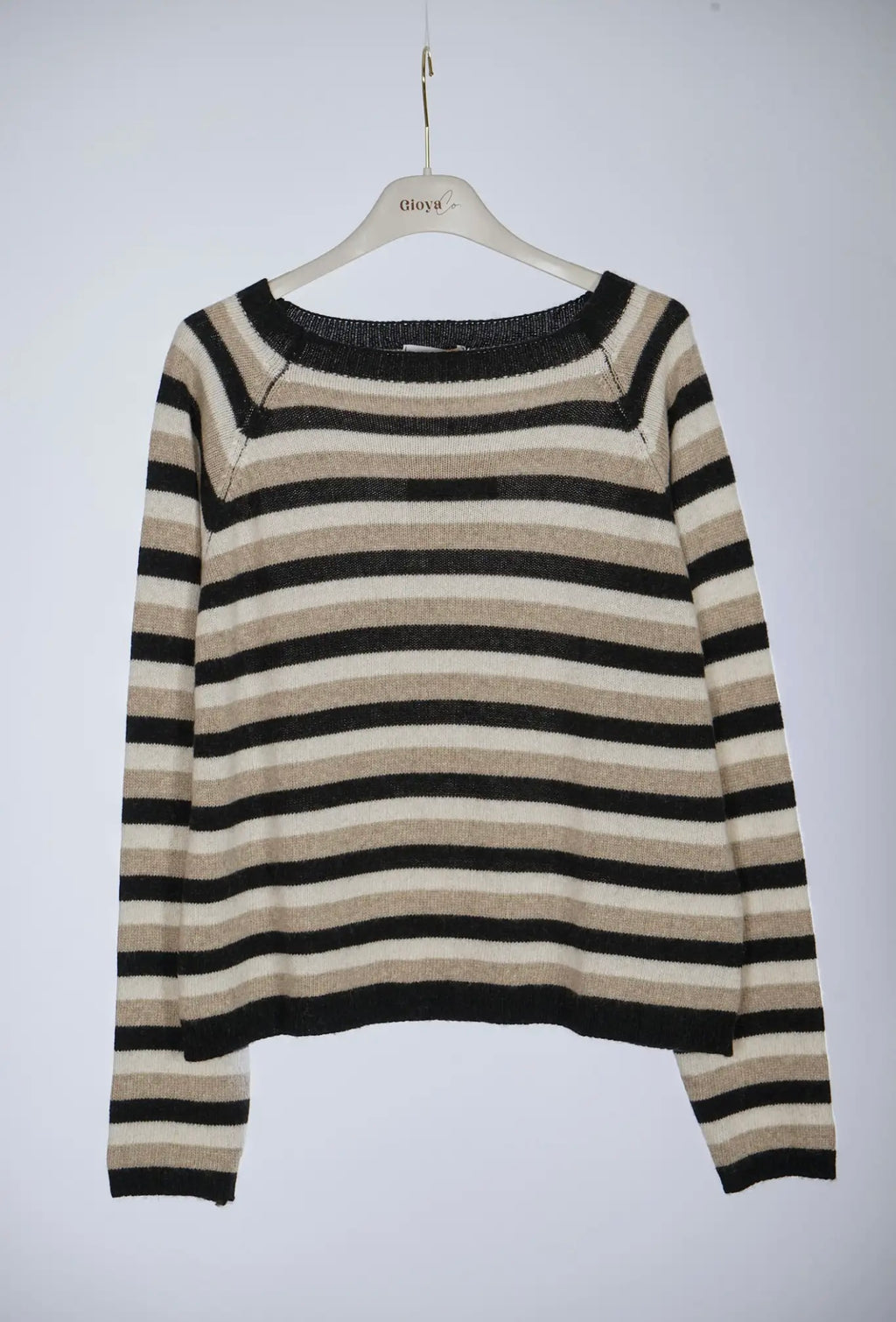 Jersey de punto - Rayas Mujer - Lana y Cashmere Premium | Dondola