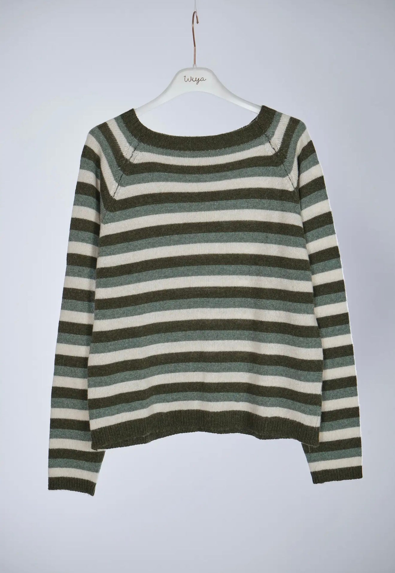 Jersey de punto - Rayas Mujer - Lana y Cashmere Premium | Dondola