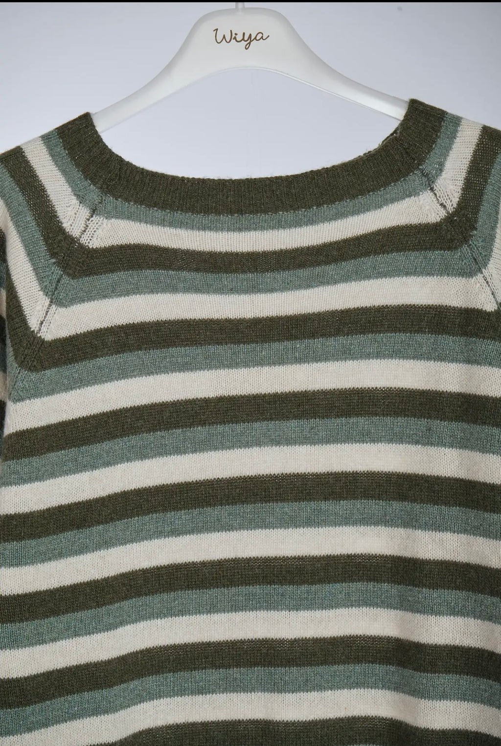 Jersey de punto - Rayas Mujer - Lana y Cashmere Premium | Dondola